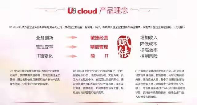 用友云U8Cloud，企業(yè)數(shù)字化智能ERP